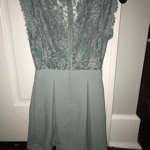 BCBG pale blue dress